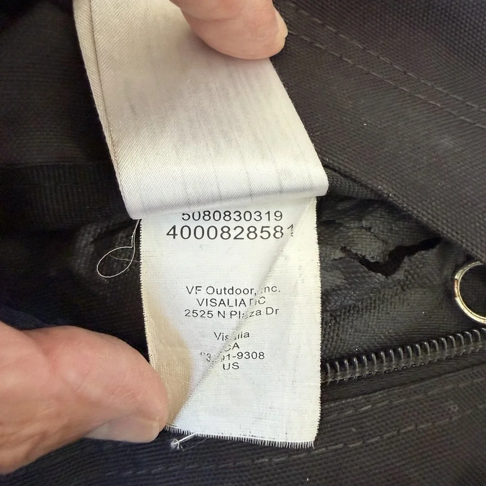 JanSport Bookbag T501 Superbreak Backpack Black Daily School College Bag Used